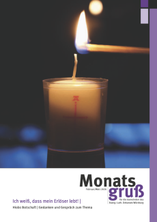 Deckblatt Monatsgruß Februar / März 2026