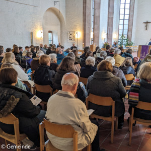 Grußwort von Irmtraud Tratz, Vertrauensfrau des Kirchenvorstandes